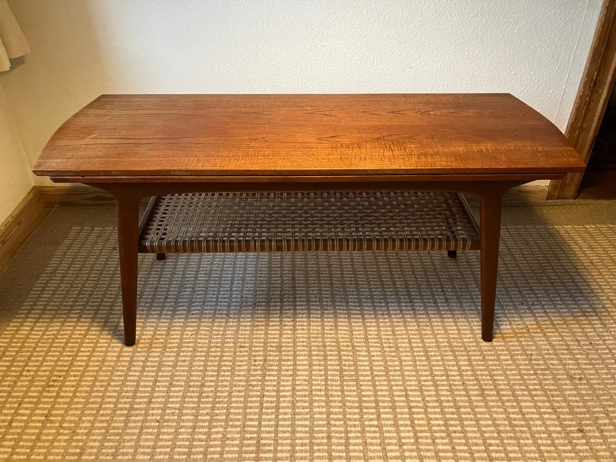 Vintage Danish Coffee Table 1960 In Rosewood By Heltborg Mobler