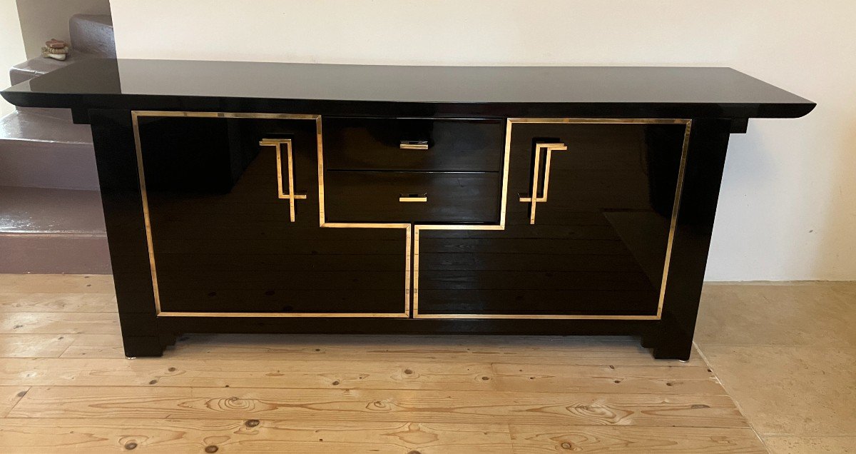 Sideboard - Buffet  Jean Claude Mahey 1970