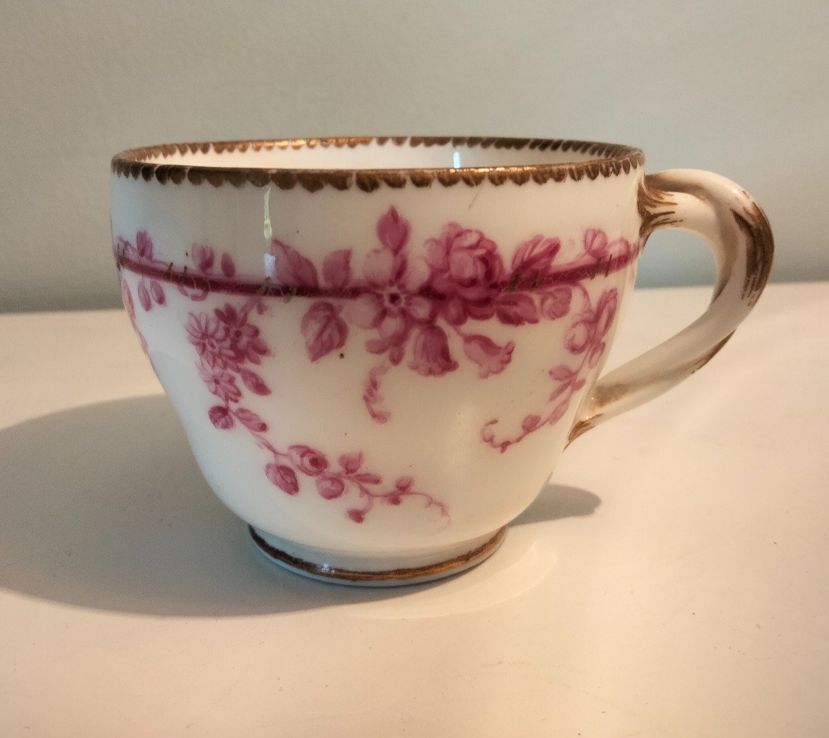 Tasse Porcelaine Sèvres XVIIIe