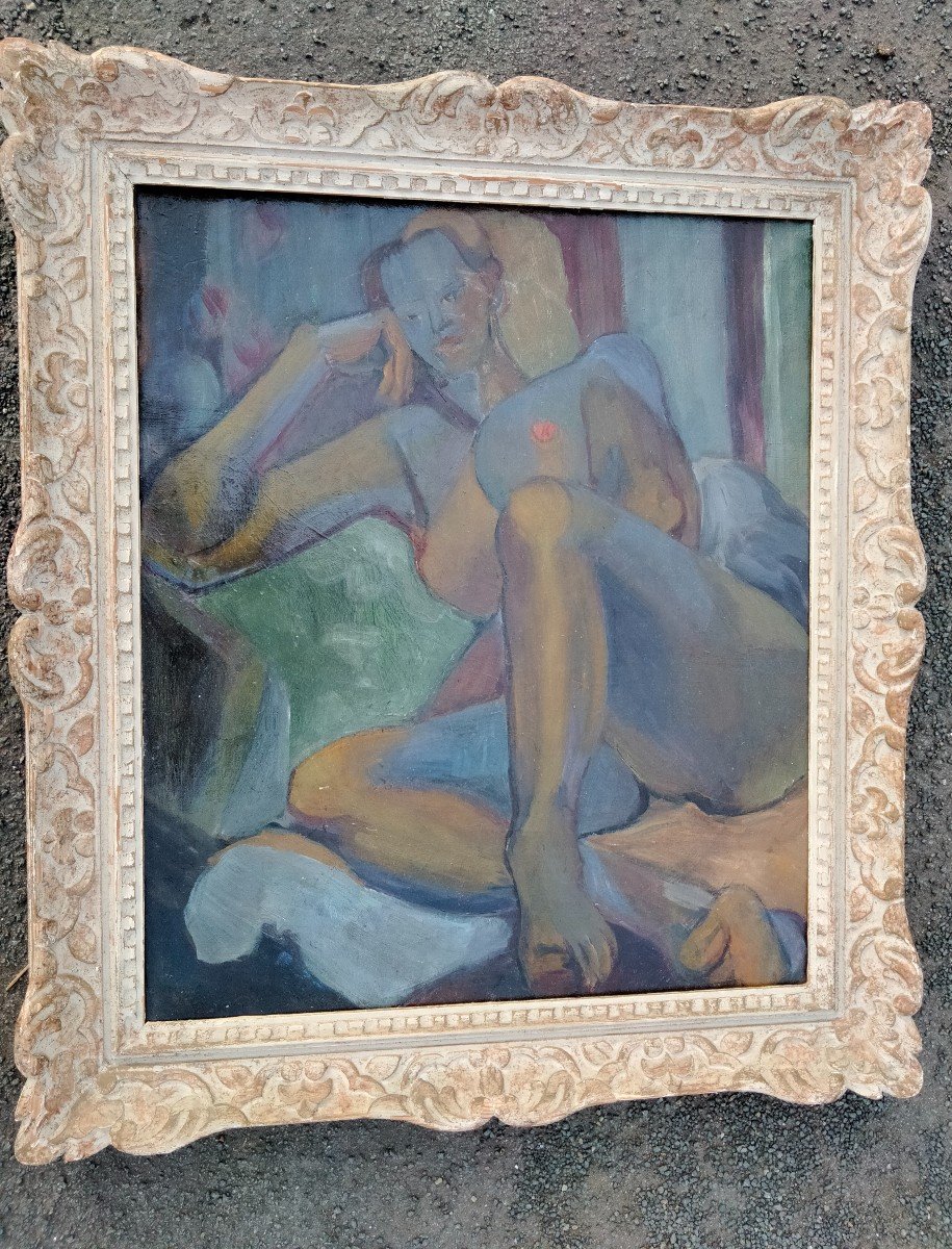 Nude Painting By Elisabeth Ronget