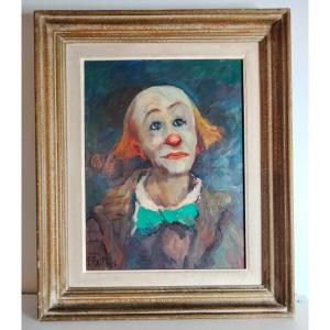 Tableau De Fred Pailhes - Le Clown