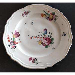 Assiette Porcelaine Doccia XVIIIe