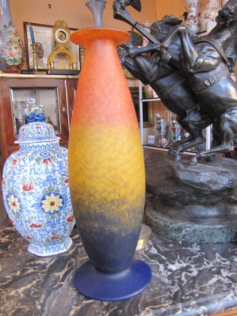 Large Legras Vase