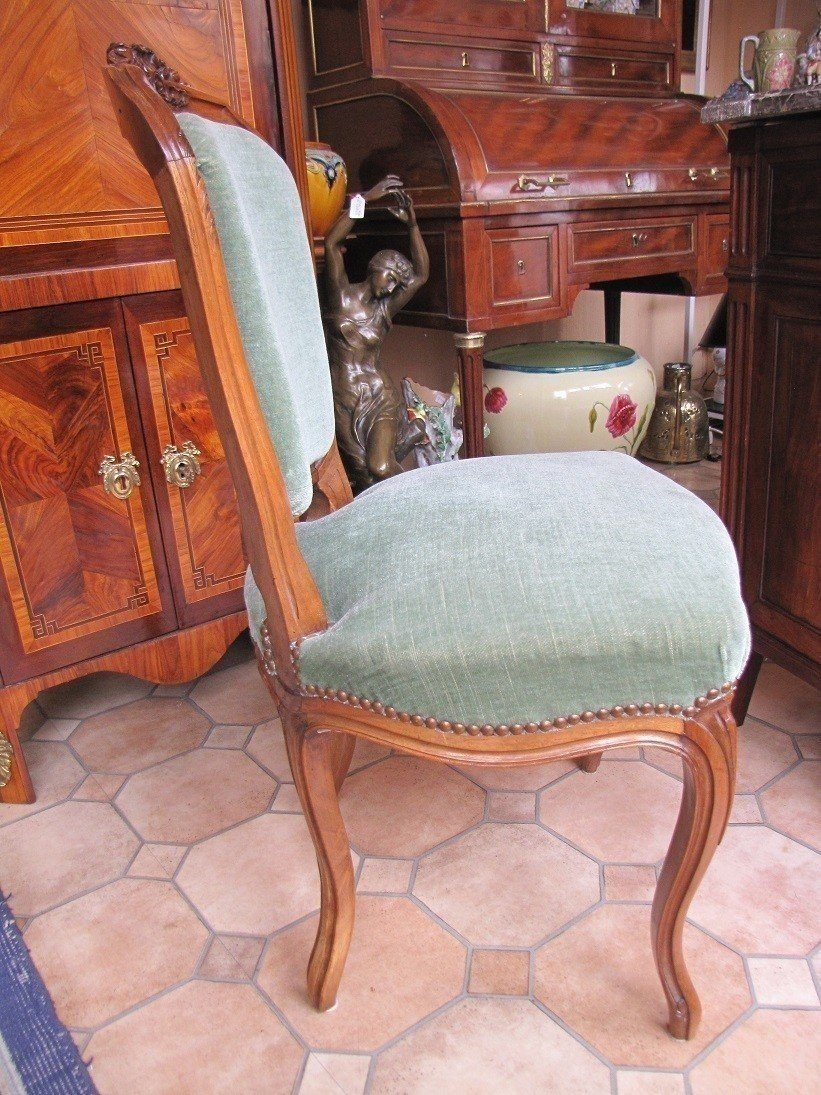 4 Upholstered Chairs-photo-4