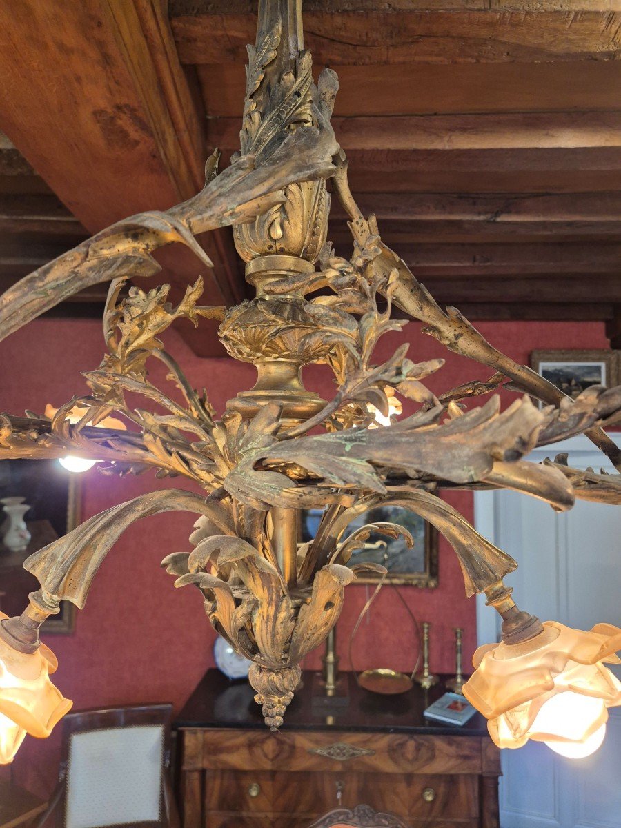 Bronze Chandelier-photo-3