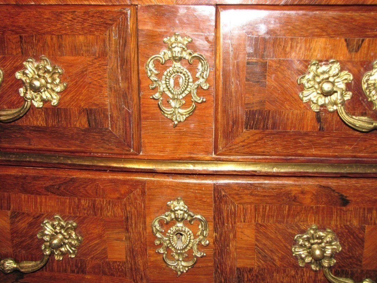 Small Regency Chest Of Drawers-photo-3