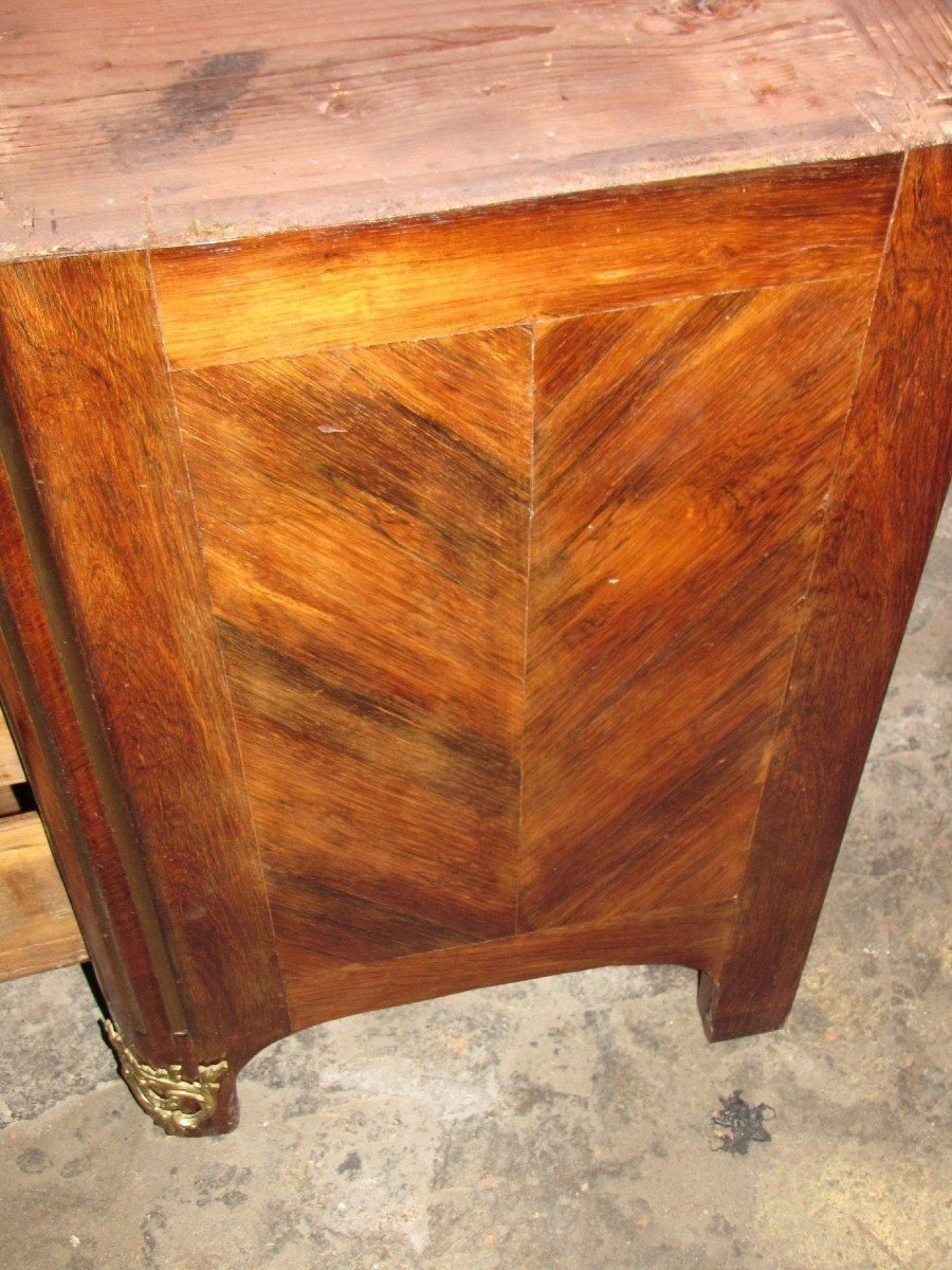 Small Regency Chest Of Drawers-photo-5