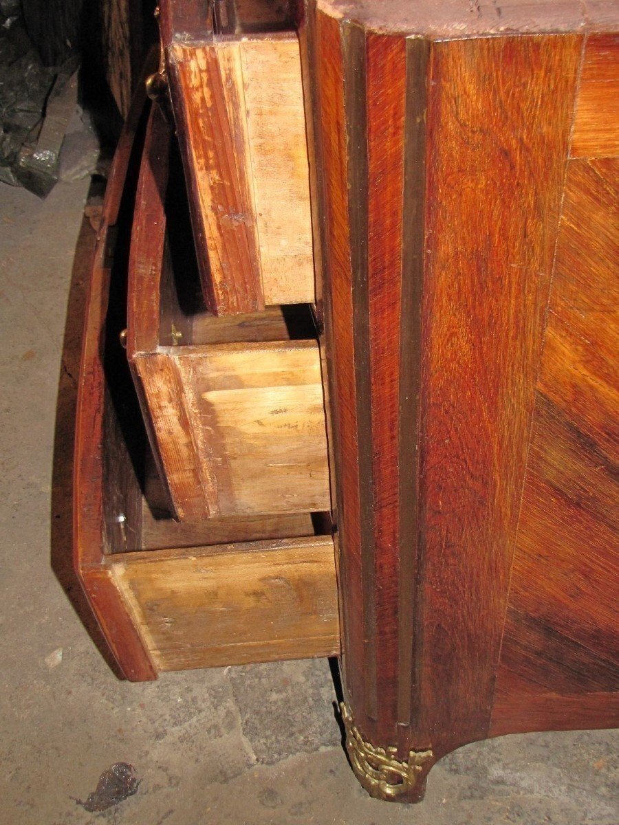 Small Regency Chest Of Drawers-photo-6