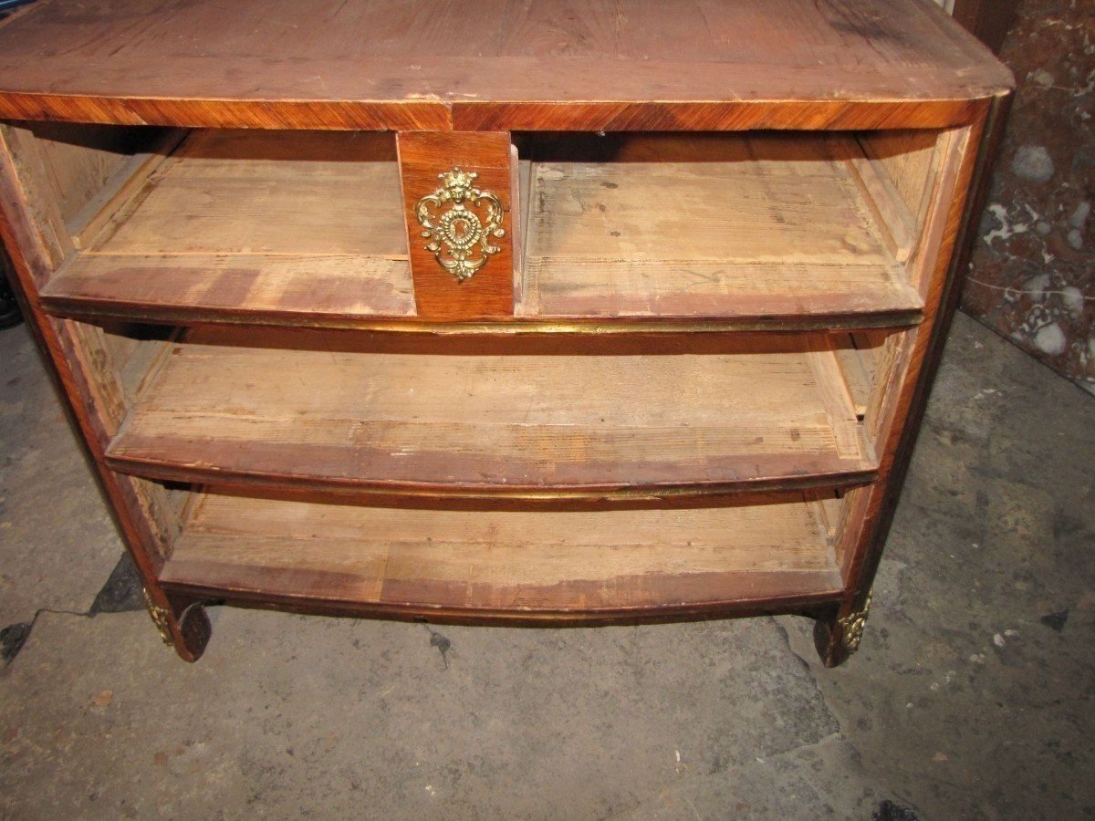 Small Regency Chest Of Drawers-photo-7