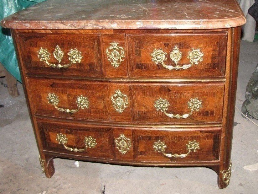 Small Regency Chest Of Drawers