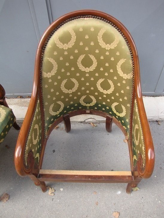 Paire de Chaises   empire-photo-2