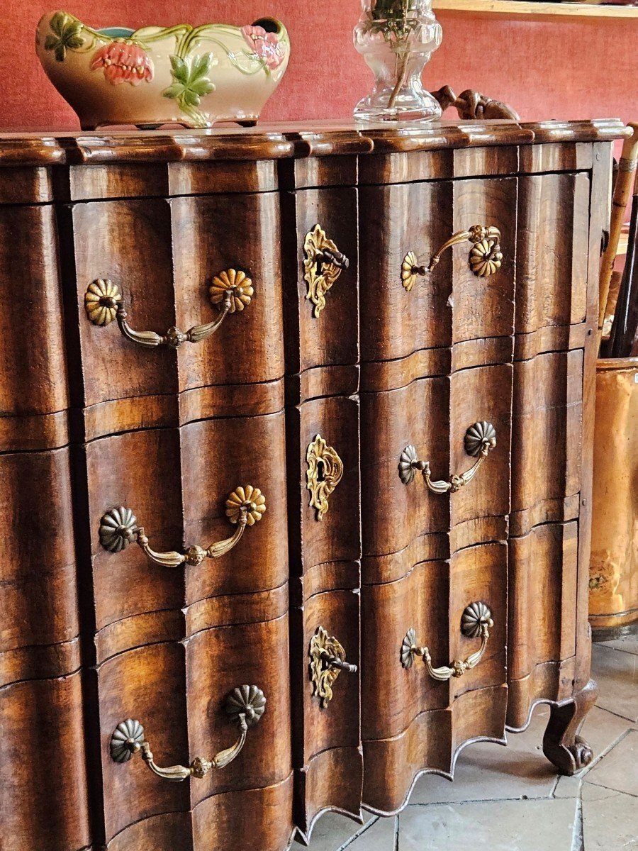 Small Louis XV Chest Of Drawers-photo-4