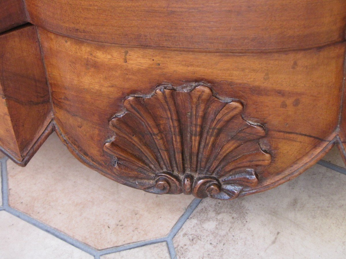 Commode arbalète Louis XV-photo-6