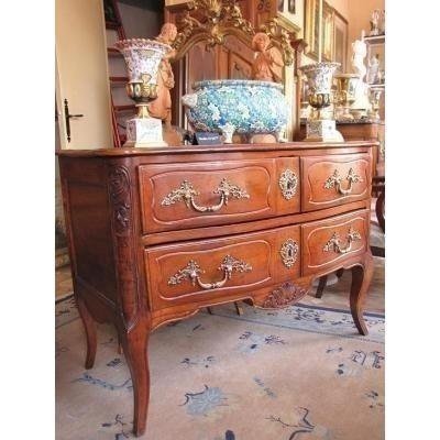 Petite commode Louis XV-photo-3