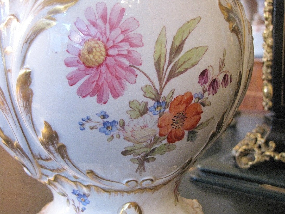 Pair Of Sarguemines Vases-photo-4