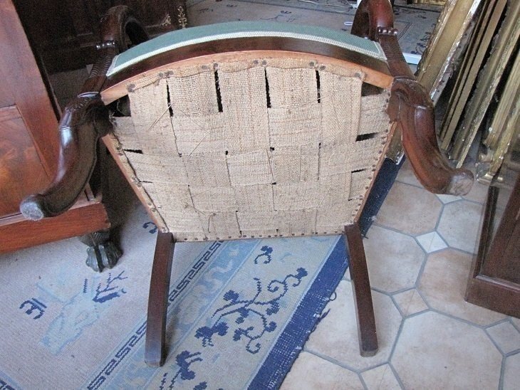 Fauteuils en Acajou-photo-2