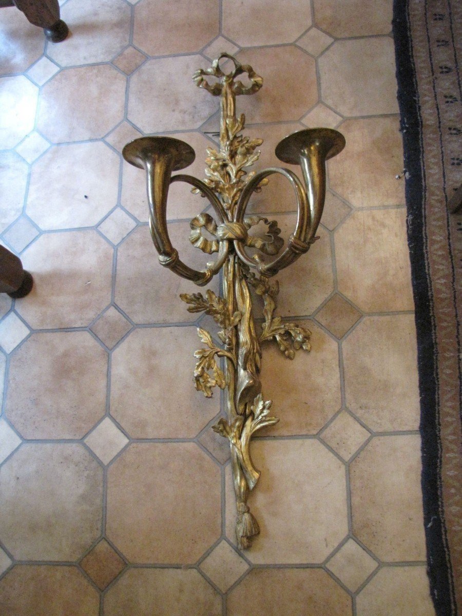 Importante applique en bronze-photo-3