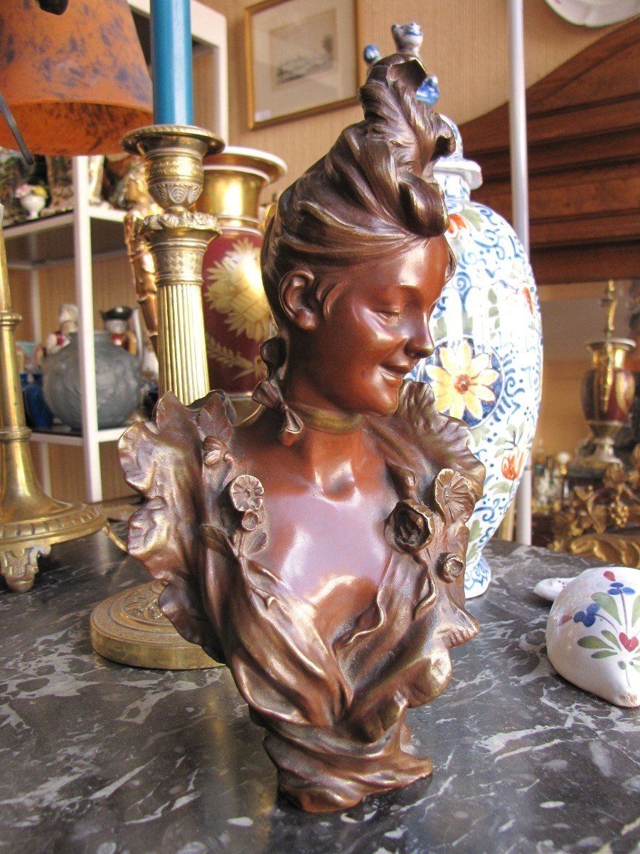 Small Bronze Bust-photo-3