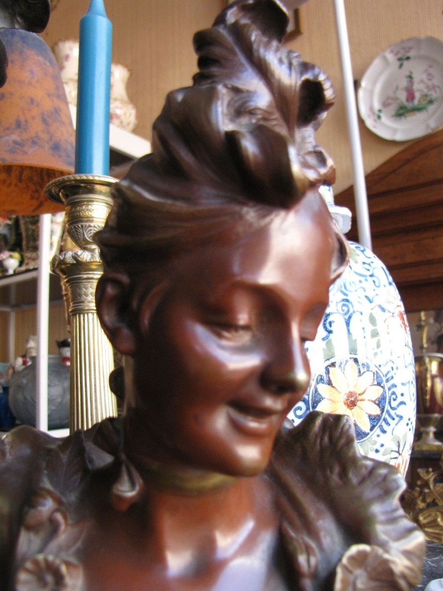 Small Bronze Bust-photo-4