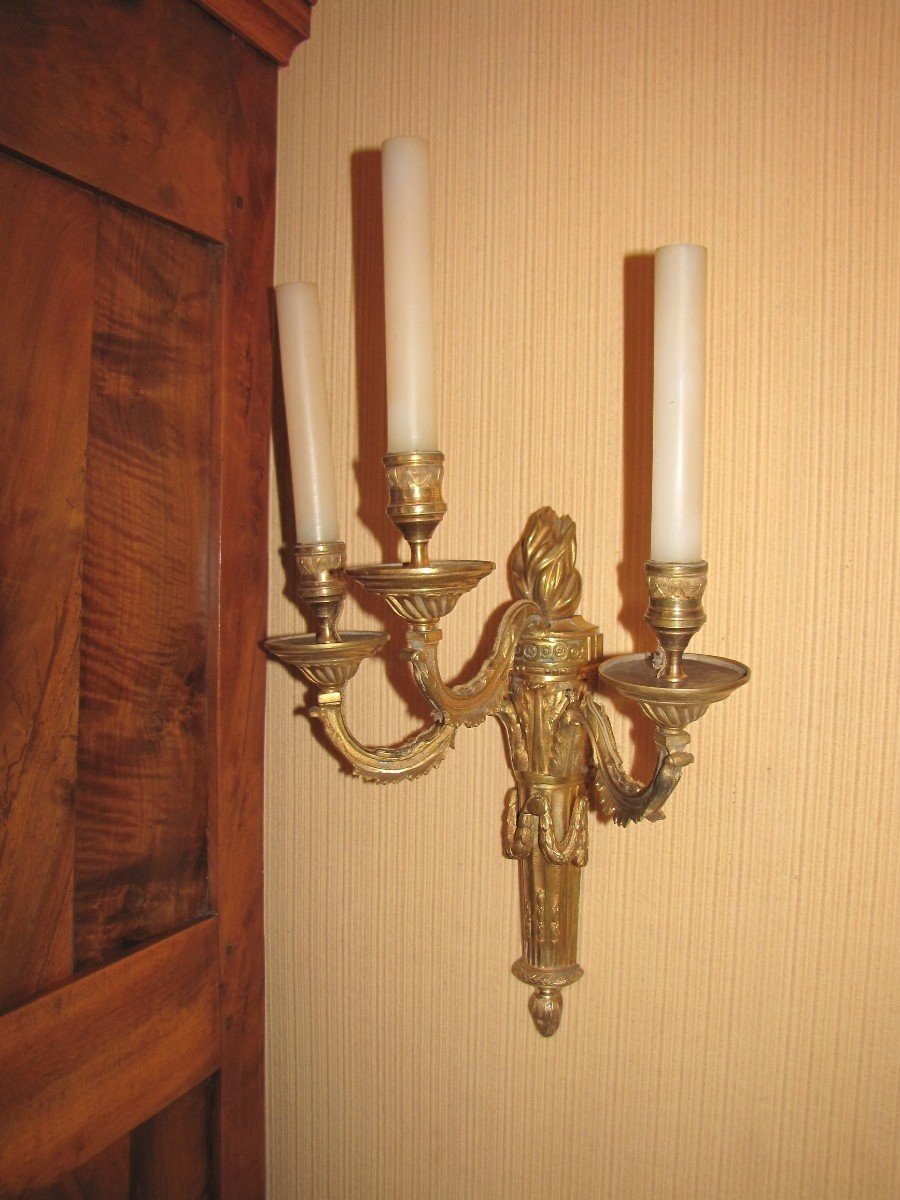 Louis XVI Wall Lights-photo-4