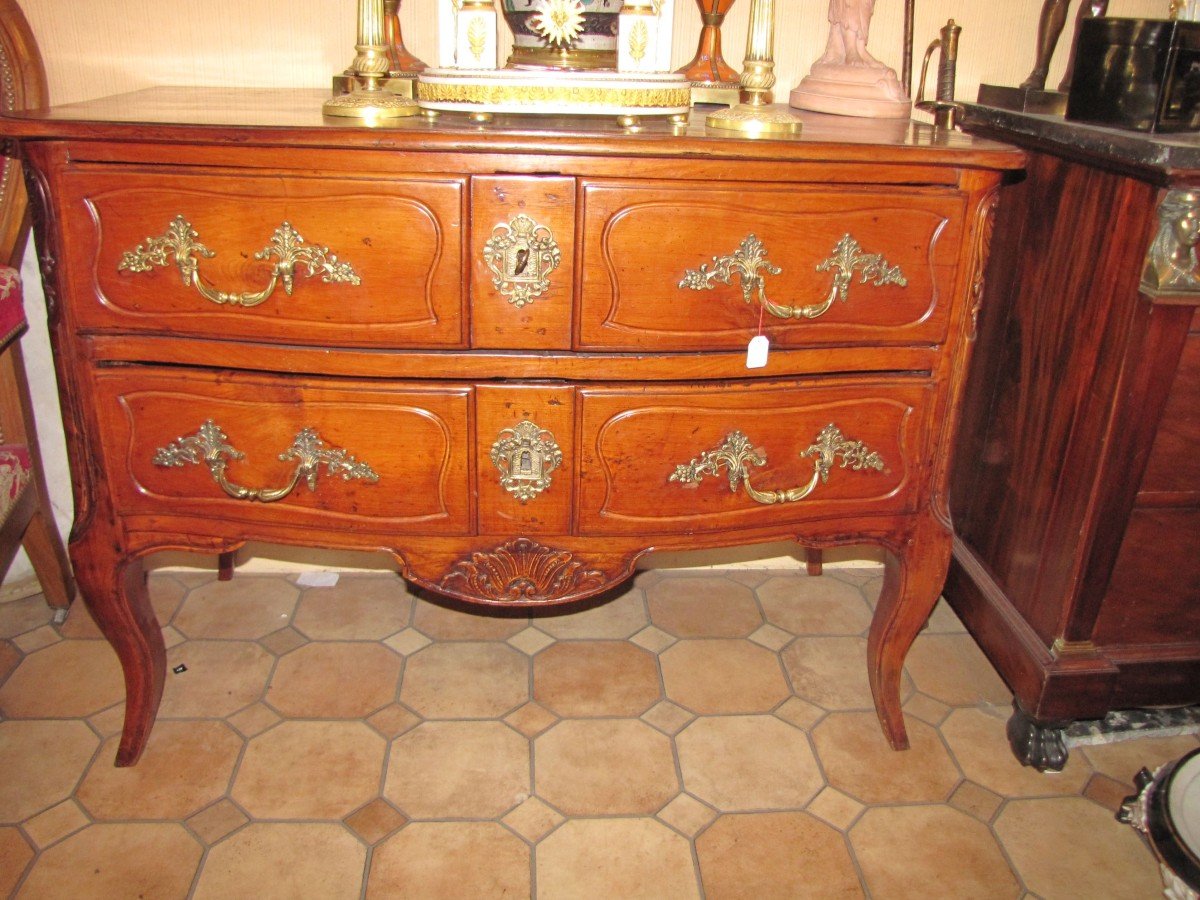 Small Louis XV Chest Of Drawers-photo-4