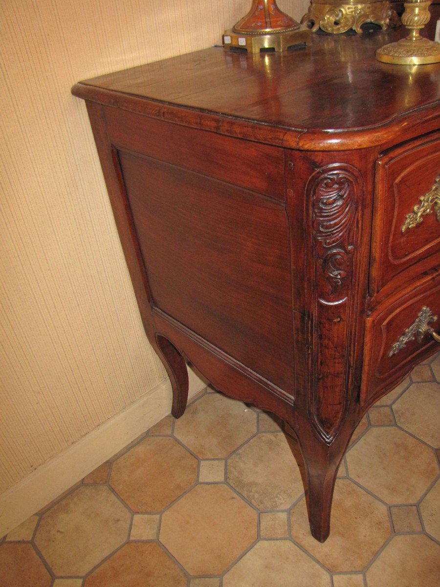 Small Louis XV Chest Of Drawers-photo-8