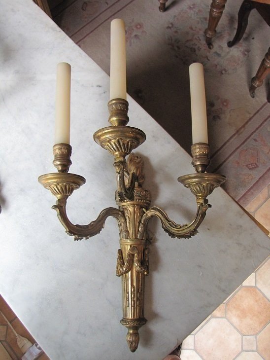 Louis XVI Wall Lights-photo-4