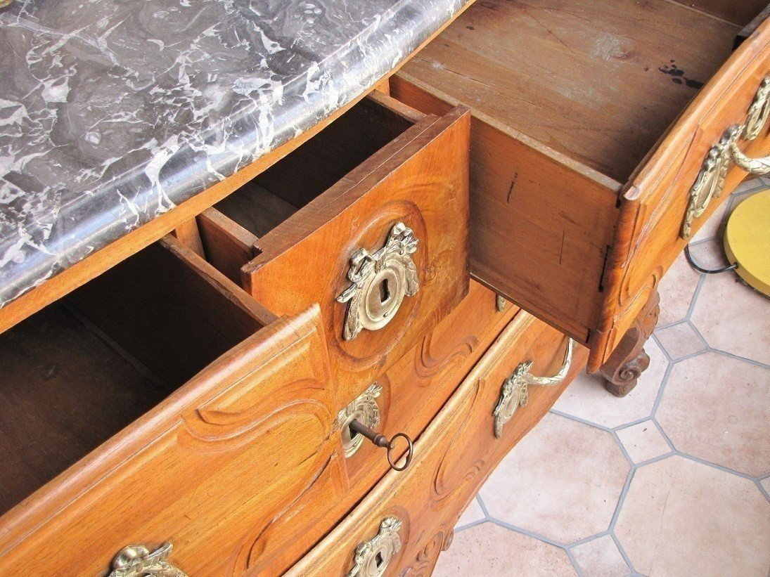 Louis XV Chest Of Drawers-photo-3