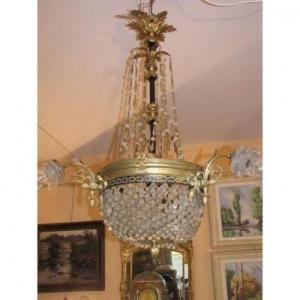 Lustre corbeille