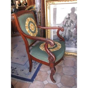 Pair Of Louis Philippe Armchairs