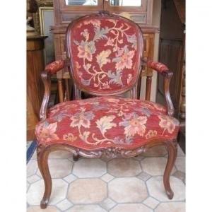 Louis XV Armchair Stamped