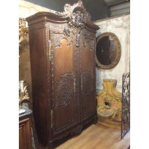 Pretty Fecampoise Wardrobe 19th Century