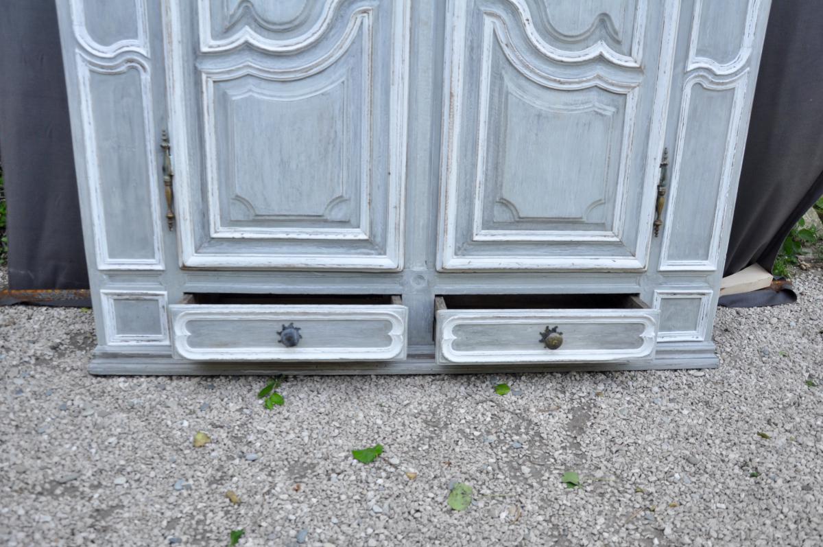 Façade De Boiserie à Deux Portes Louis XV-photo-2