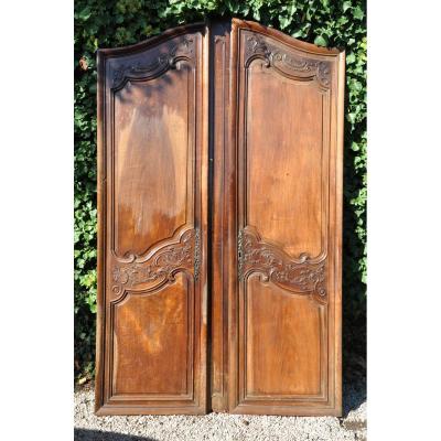 Large Old Doors Facade Woodwork