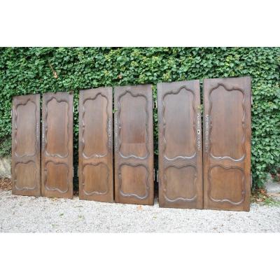 Old Doors Louis XV Woodwork Facade
