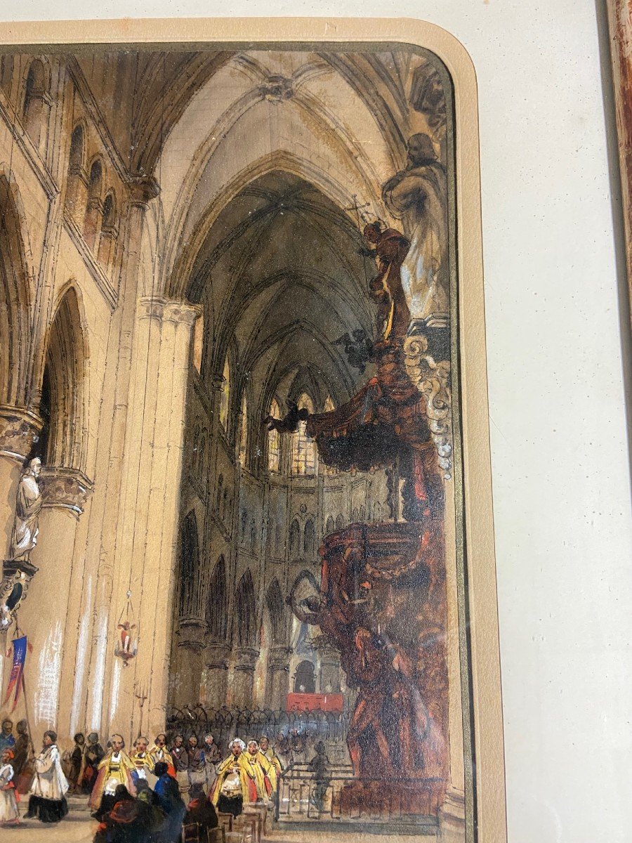 Emile De Cawer, Ceremony In A Cathedral-photo-4