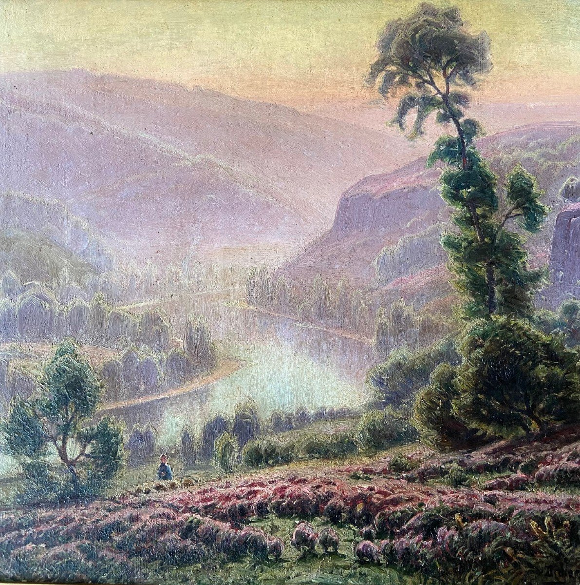 William Didier Pouget, Dordogne Valley, Heathers In Flowers-photo-4