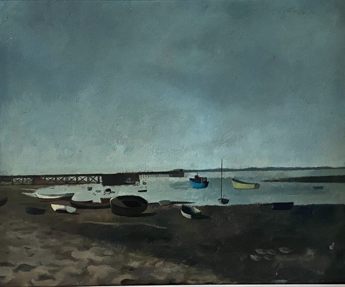 Georges Louveaux, The Arcachon Bay, The Boats-photo-2