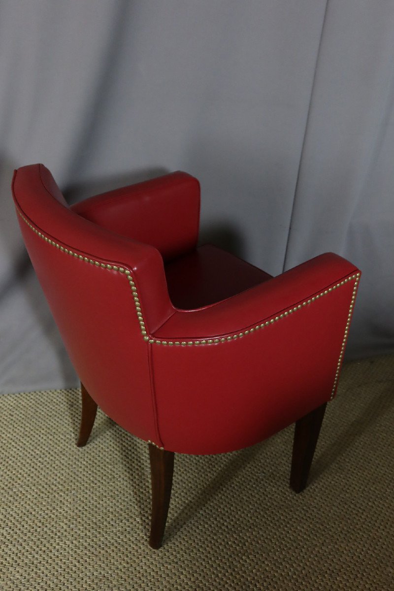 Art Deco Office Armchair-photo-6