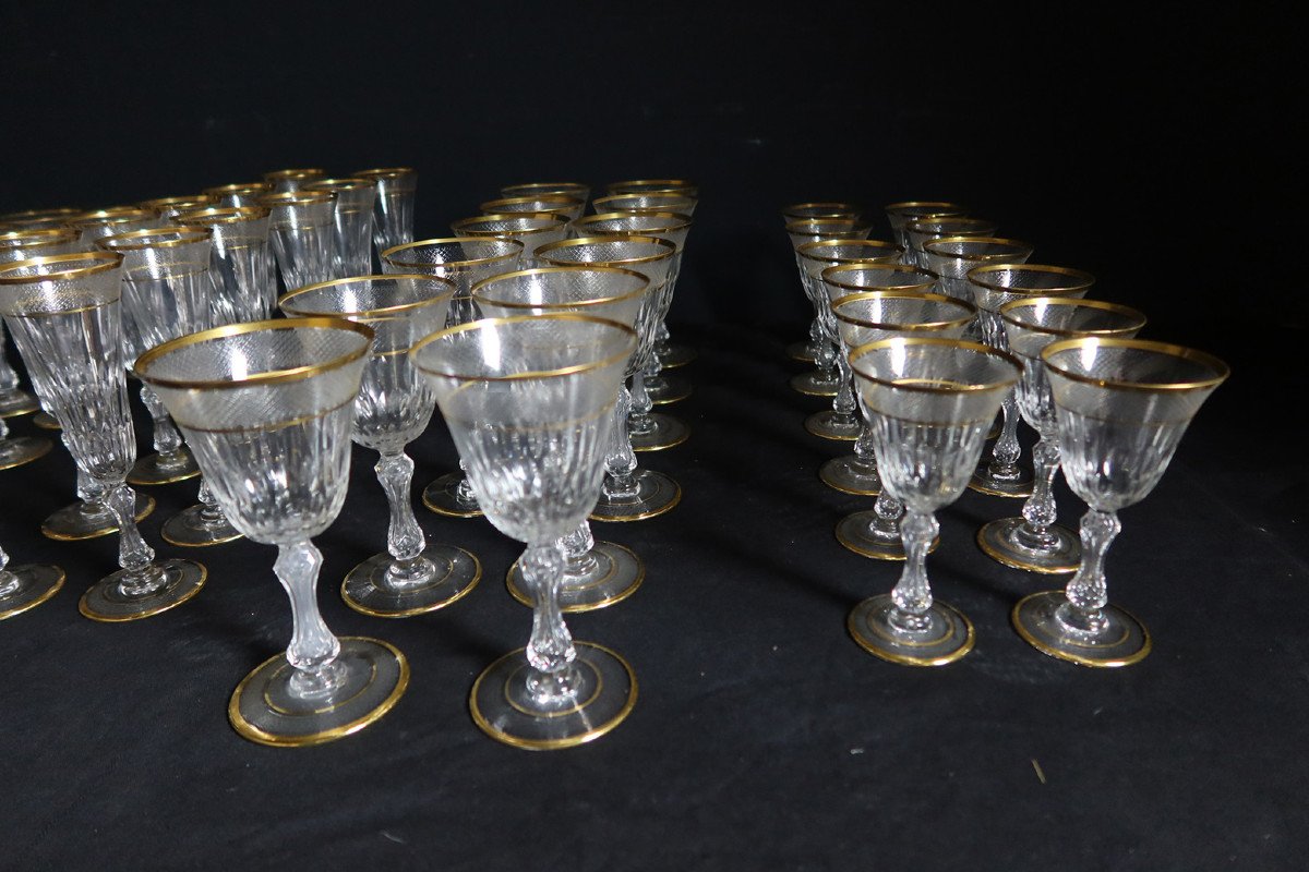 Service De Verres En Cristal De Saint Louis-photo-2