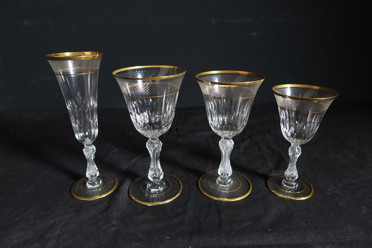 Service De Verres En Cristal De Saint Louis-photo-4