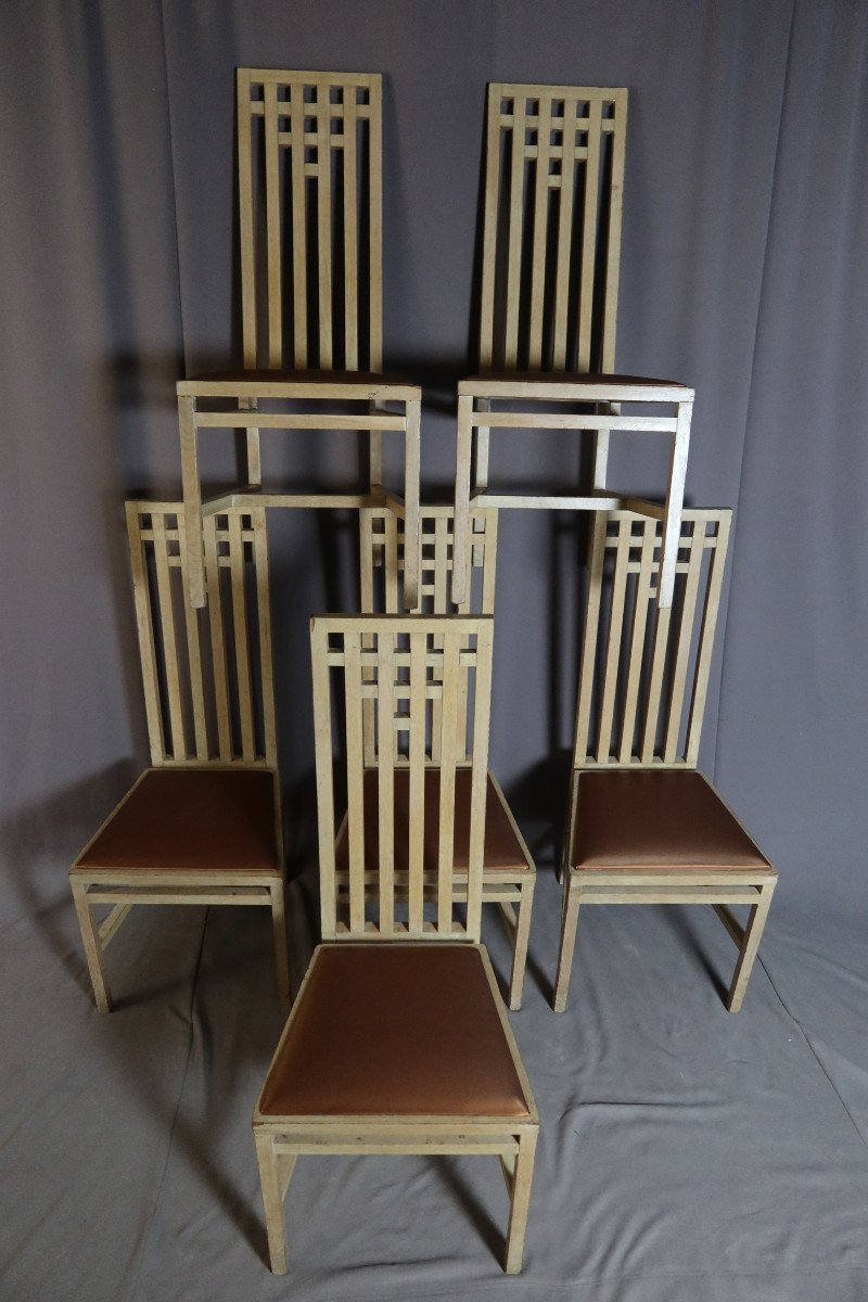 Vintage Oak Chairs-photo-5