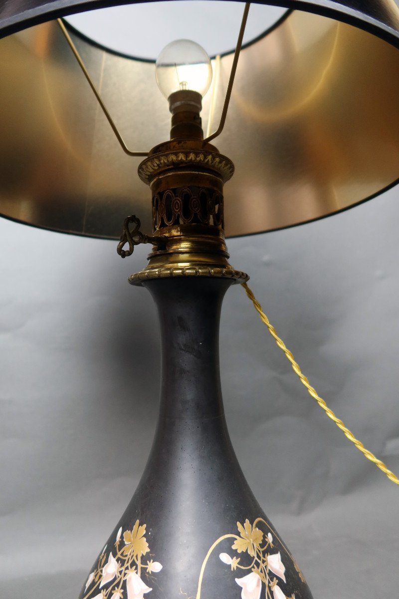 Pair Of Electrified Napoleon III Lamps-photo-7