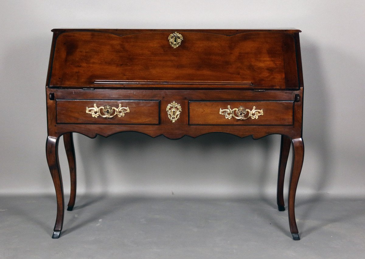 18th Century Walnut Donkey Desk-photo-2