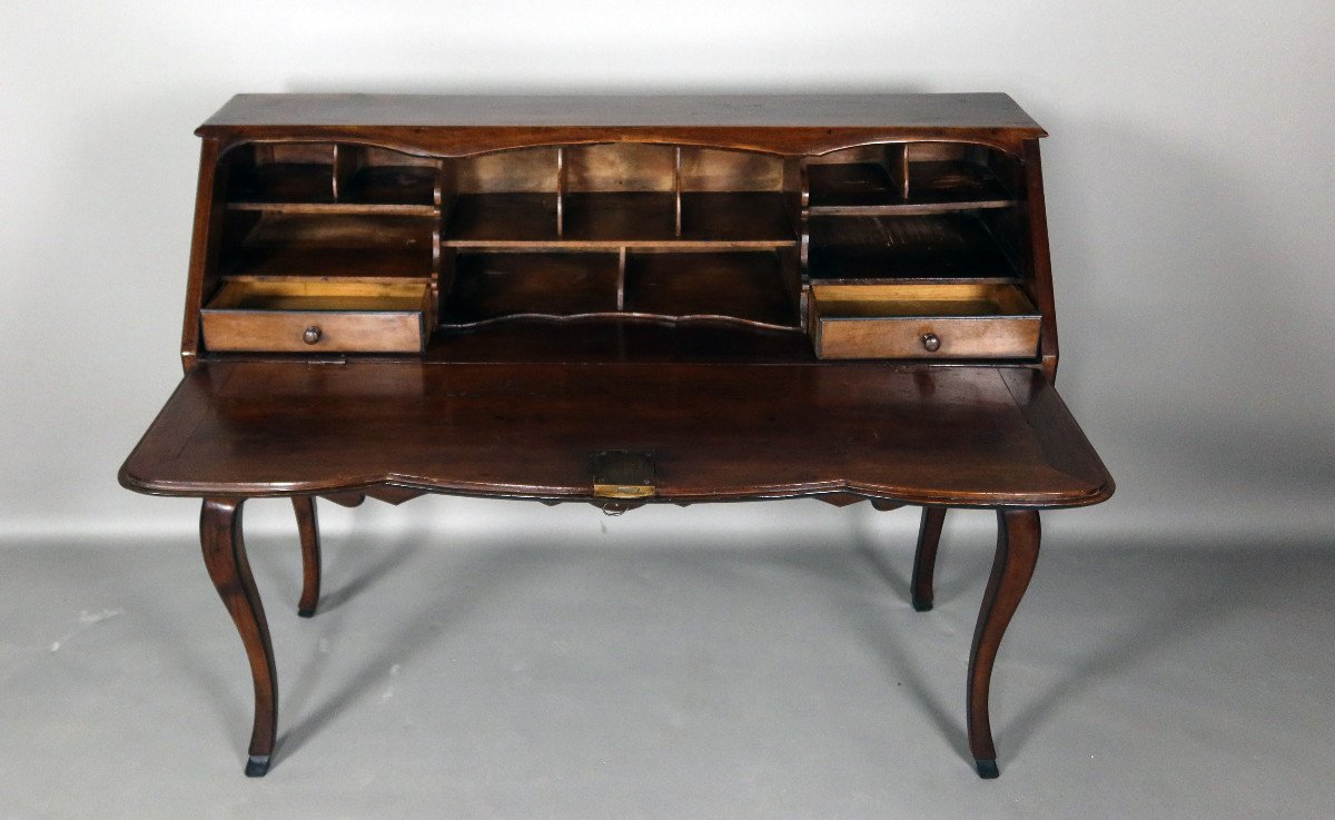 18th Century Walnut Donkey Desk-photo-5