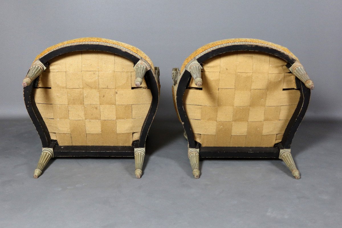 Pair Of Louis XVI Armchairs-photo-6