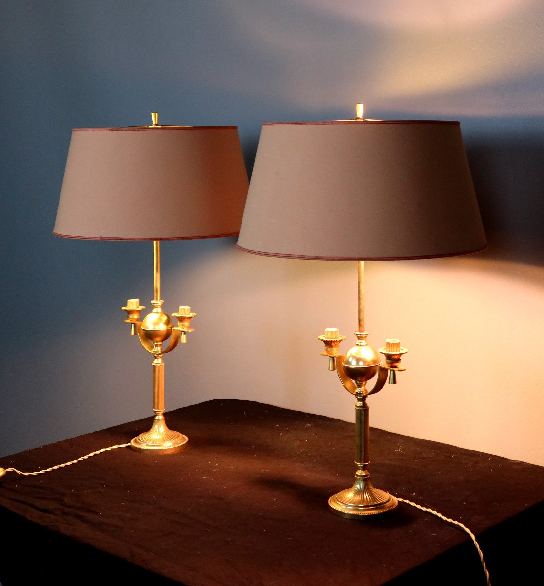 Pair Of Neoclassical Lamps-photo-4