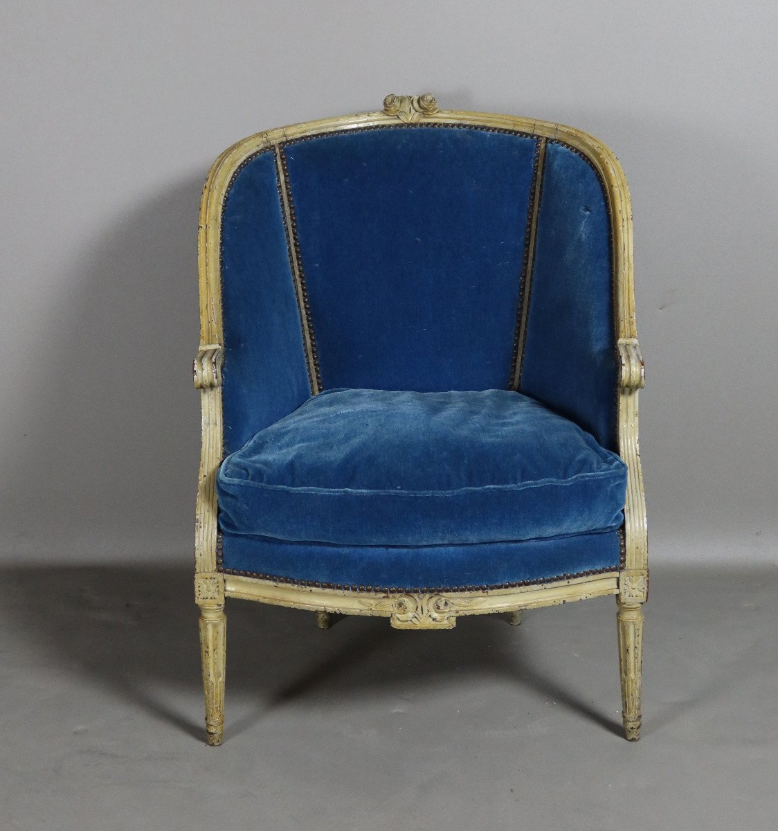 Fauteuil d'époque Louis XVI-photo-7