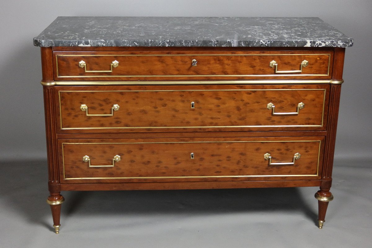 Louis XVI Chest Of Drawers-photo-2