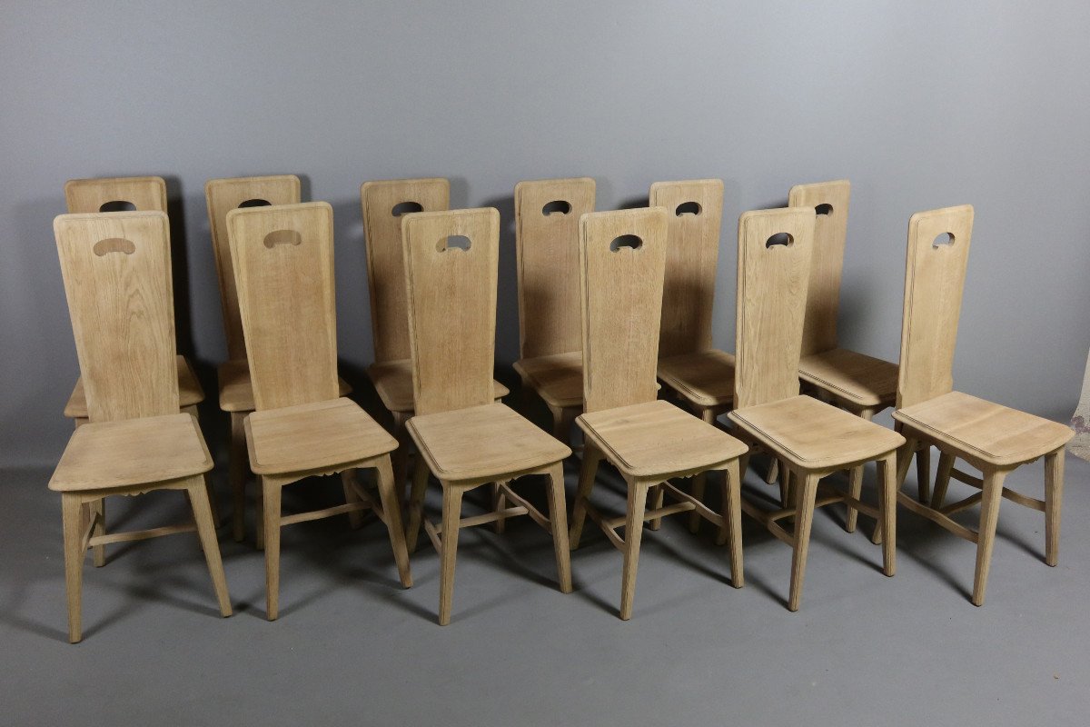 24 Oak Chairs